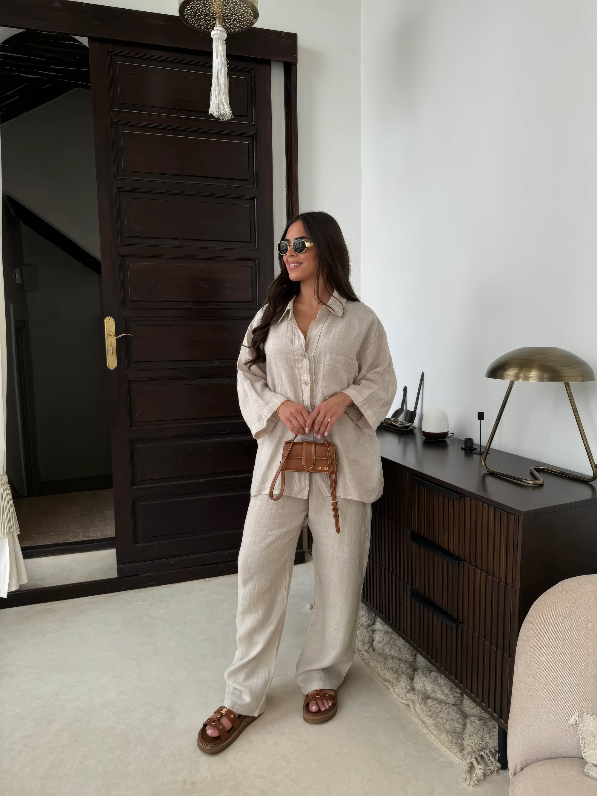 Lina's - Linen lounge set