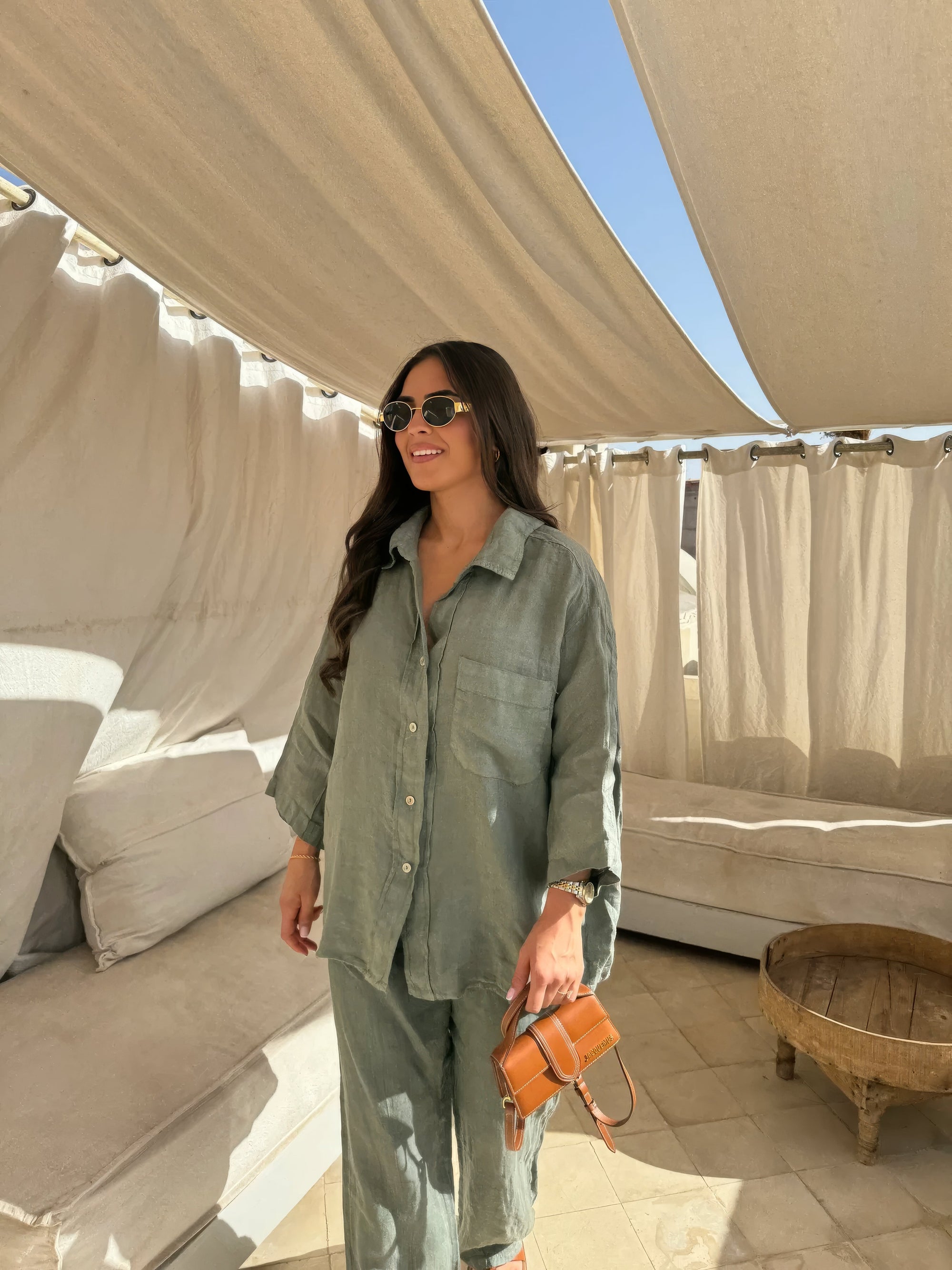 Lina's - Linen lounge set