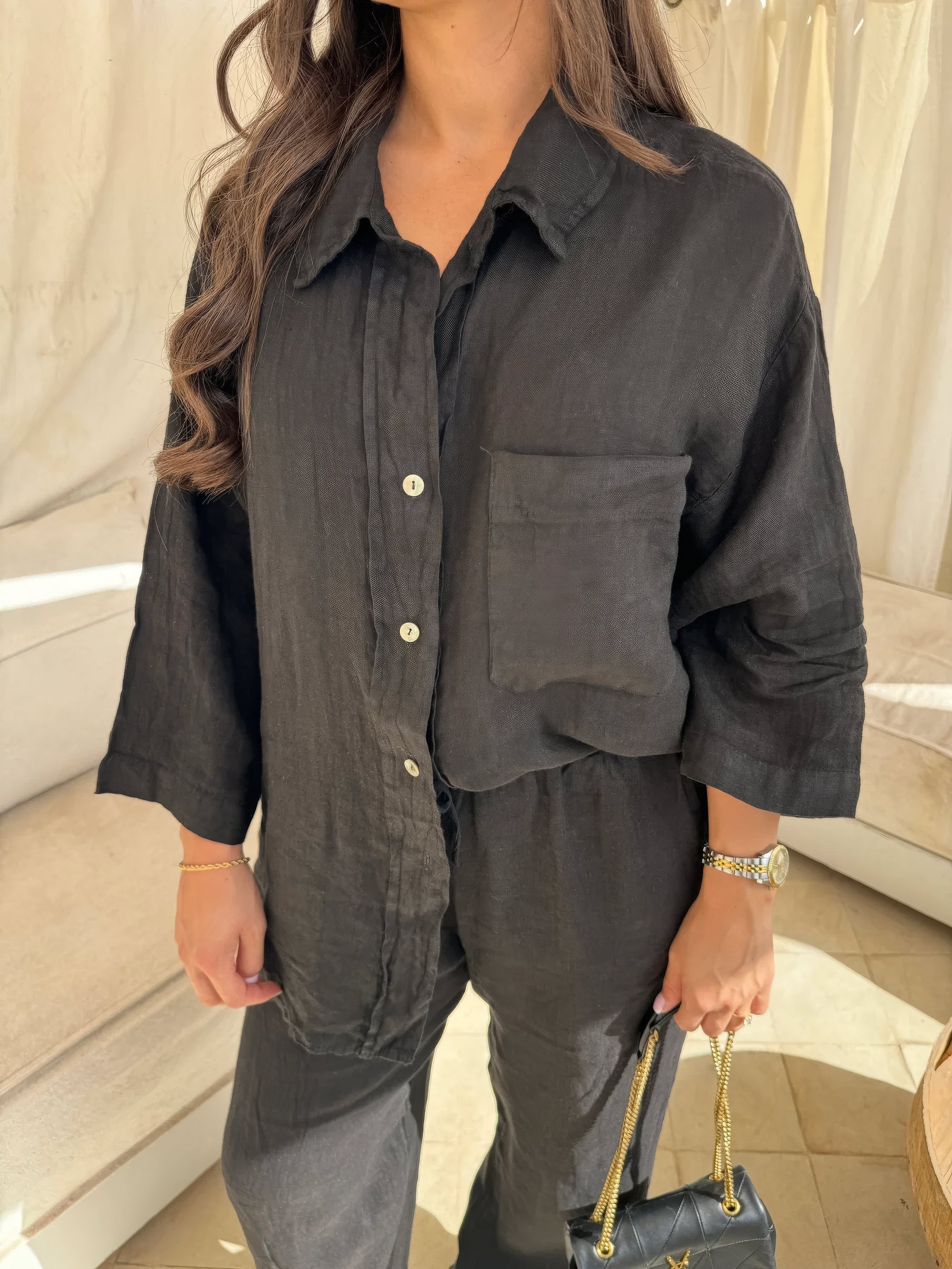 Lina's - Linen lounge set