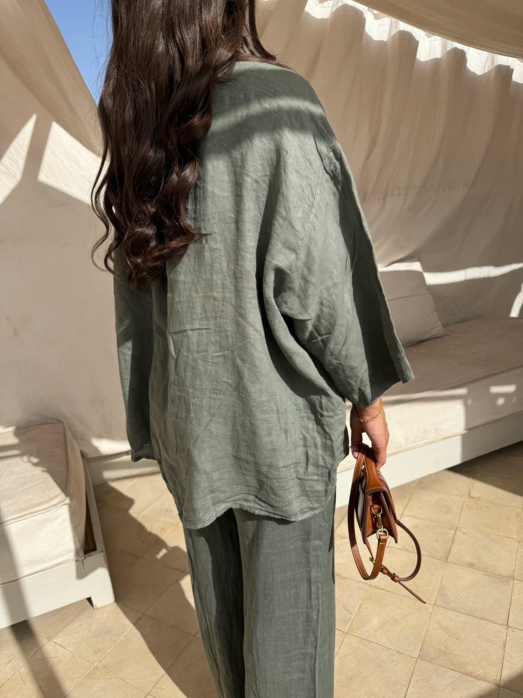 Lina's - Linen lounge set