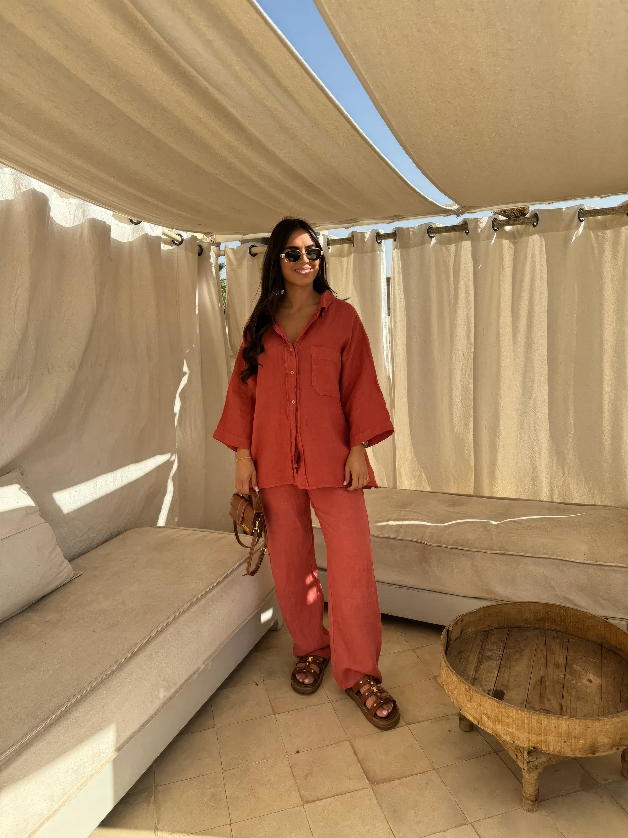Lina's - Linen lounge set