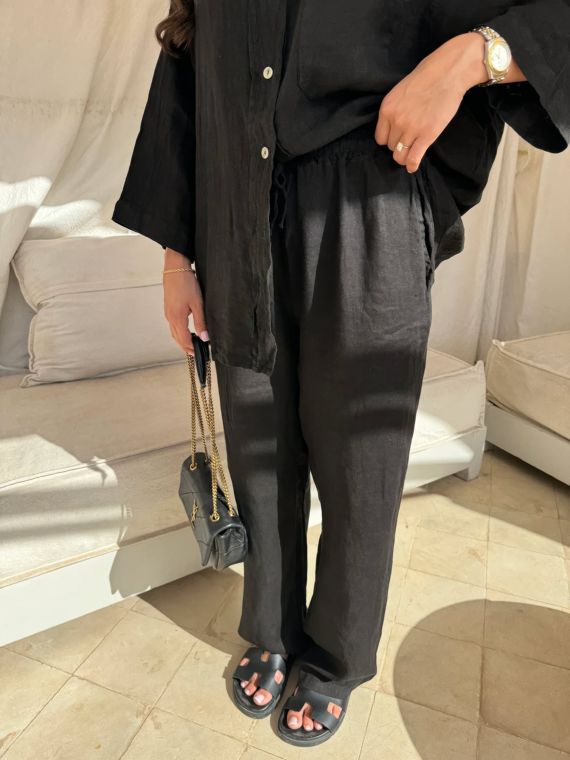 Lina's - Linen lounge set